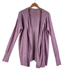 LULULEMON Pink Calm and Collected Wrap Cardigan Sweater Size X-Large (untagged)